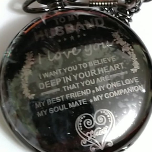 To My Husband Pocket Watch - Picture 7 of 7